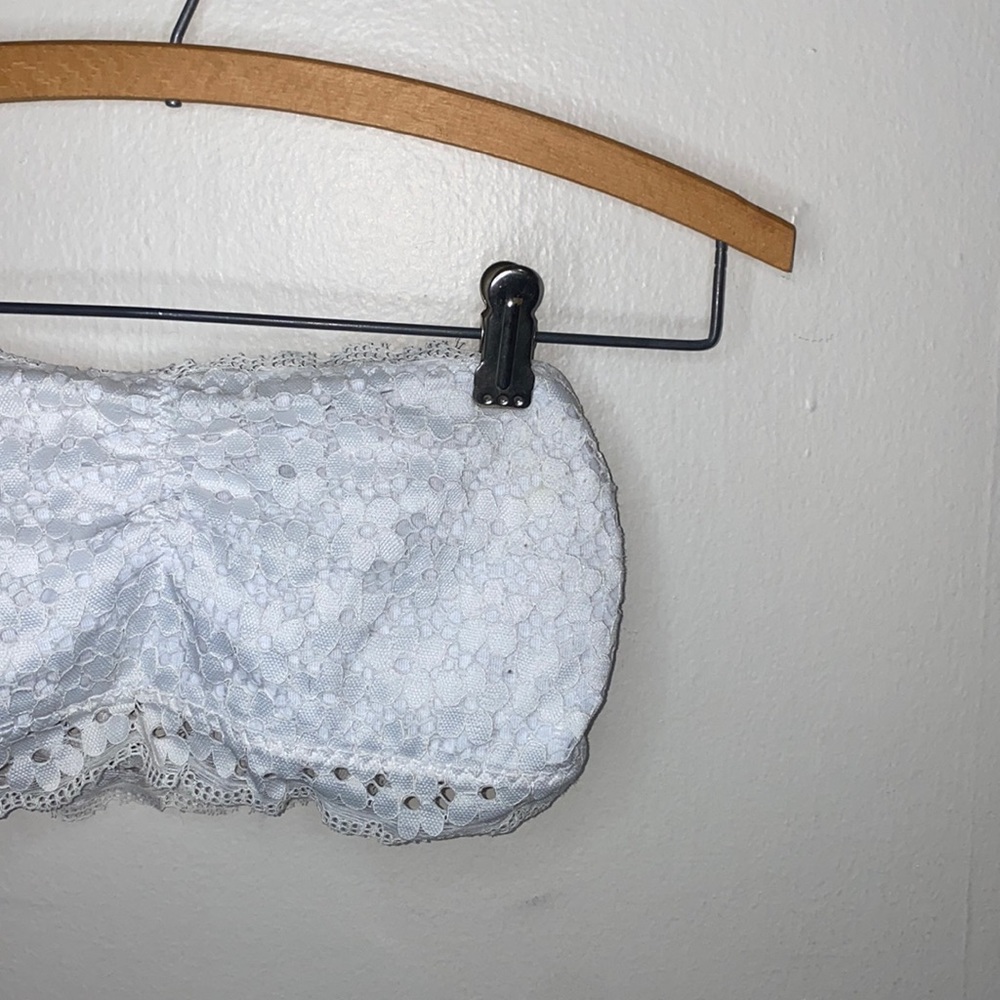 🪿Lace Bandeau padded bra!